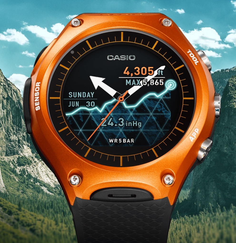 Casio Smart Outdoor Watch con Android Wear