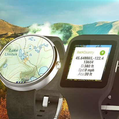Nawigacyjne smart zegarki dla podróżujących.