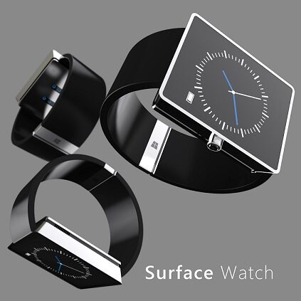 Microsoft Surface Watch – tak mógłby wyglądać!