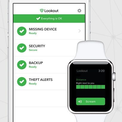 Lookout na Apple Watch – smartwatch odszuka iPhone’a