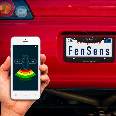 FenSens – ramka do tablic z czujnikami parkowania