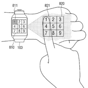 Samsung patentuje projekcję ze smartwatcha