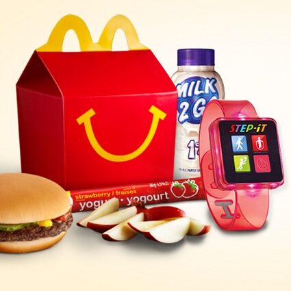 McDonalds Step-it – Happy Meal z krokomierzem