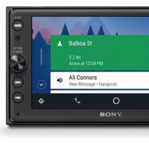 Radioodtwarzacz Sony z CarPlay i Android Auto