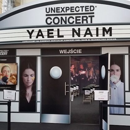Wirtualny koncert Yael Naim w goglach VR