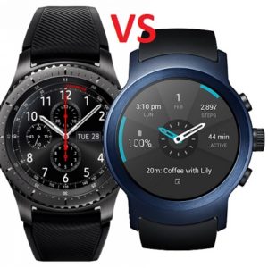 LG Watch Sport vs Gear S3