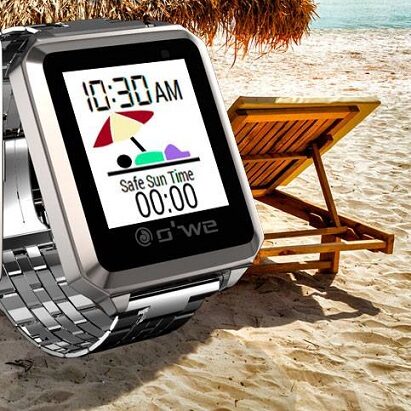O’We – smartwatch z czujnikiem UV