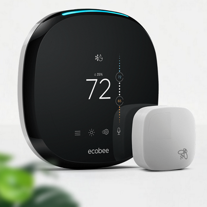 ecobee4 – smart termostat z Alexą + włączniki światła