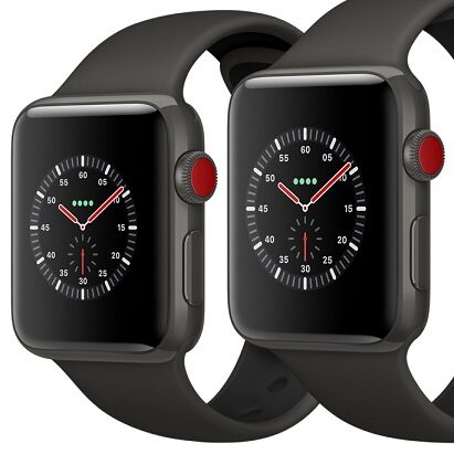 Apple Watch Edition series 3 – ceramiczna ciemna szarość