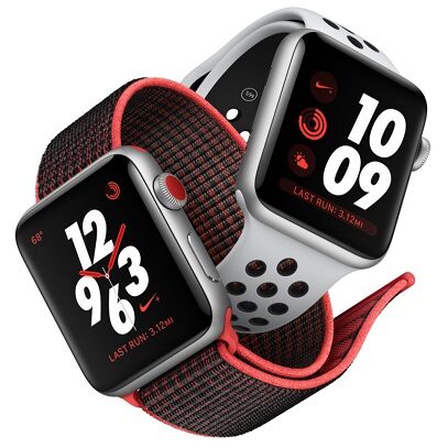 Sportowy Apple Watch series 3 Nike+ Edition