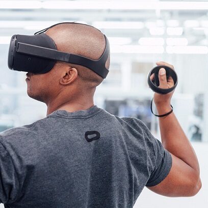 Kontrolery VR dla gogli Oculus Santa Cruz