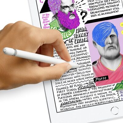 iPad 9.7 z rysikiem Pencil