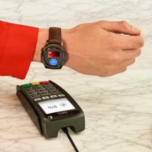 płatności zegarkami Wear OS Google Pay