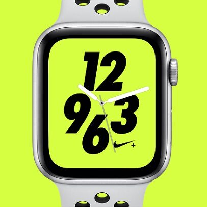 Apple Watch Series 4 Nike+ z odblaskowym paskiem