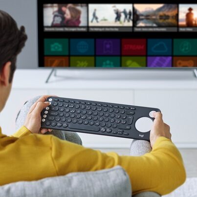 Logitech K600 TV – klawiatura z D-padem