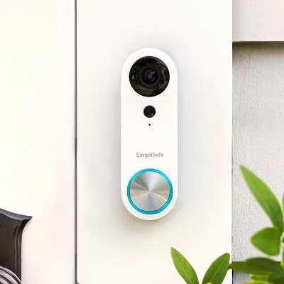 SimpliSafe Video Doorbell Pro z czujnikami ciepła