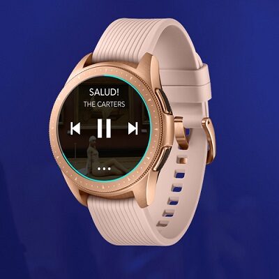 Tidal na smartwatche Samsunga