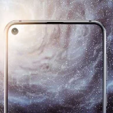 Samsung Galaxy A8s z ekranem Infinity-O