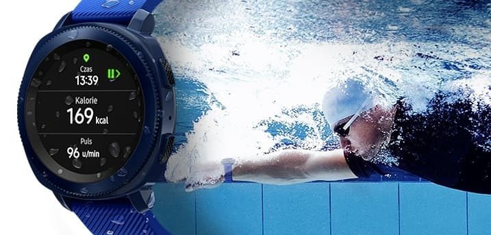 Samsung Gear Sport pływanie