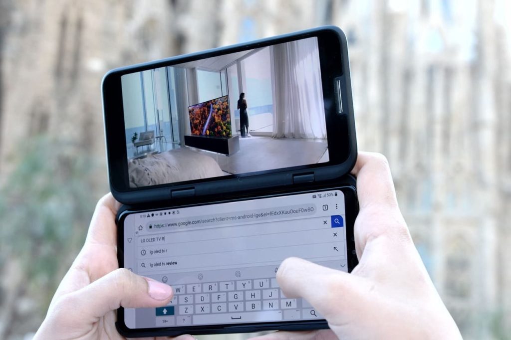LG Dual Screen - składany smartfon