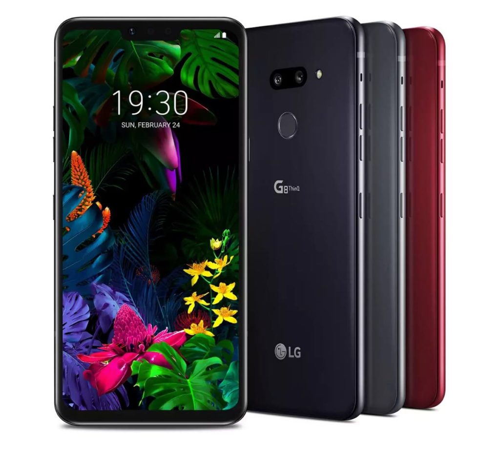 LG G8 ThinQ z Hands ID i Face ID