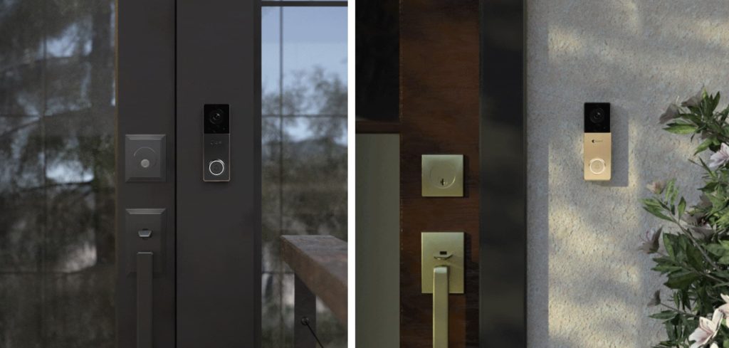 August View - stylowy smart dzwonek do drzwi