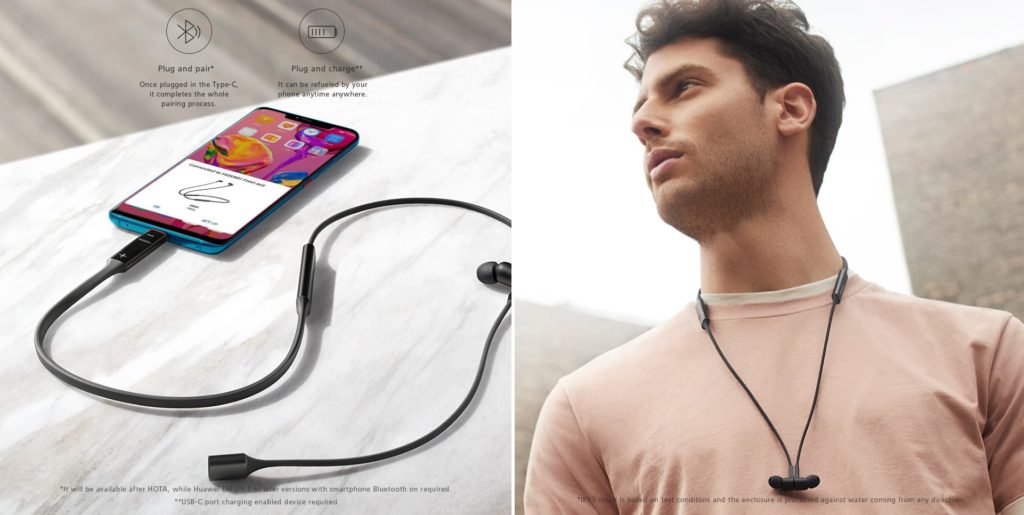Huawei FreeLace - bezprzewodowe słuchawki na szyję