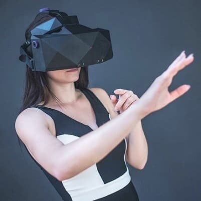 Gogle XTAL VR z modułem AR pod Mixed Reality