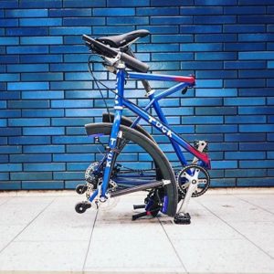 Tuck Bike – składany rower ze składanymi kołami
