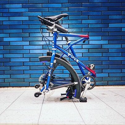 Tuck Bike – składany rower ze składanymi kołami