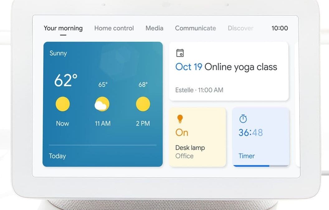 Google odświeża UI dla ekranów Smart Display