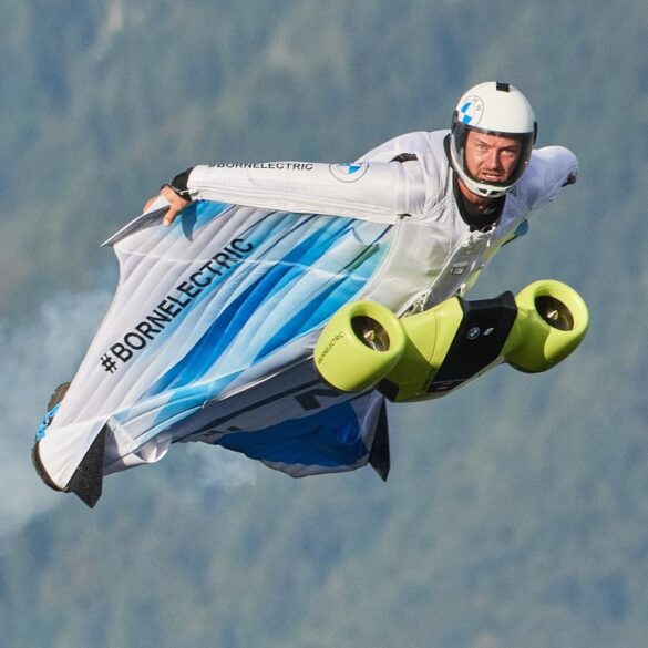 BMW Electrified Wingsuit