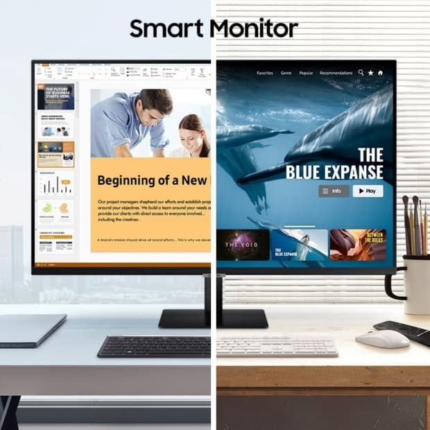 Samsung Smart Monitor działa też jako smart TV