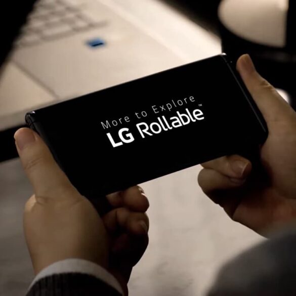 rozwijany smartfon LG Rollable