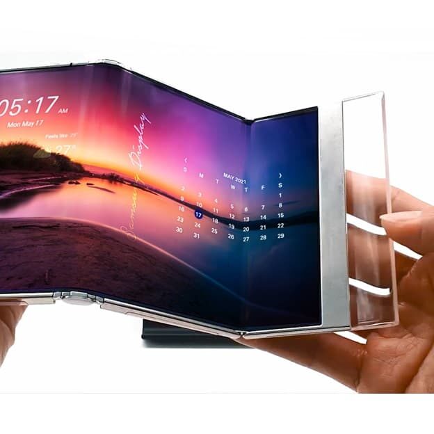 Giętkie ekrany Samsunga na Display Week 2021