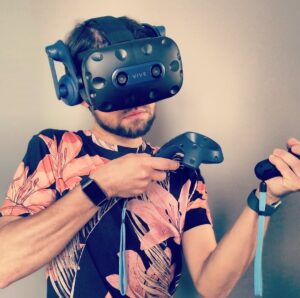 Michał Sitnik gogle VR HTC Vive Pro 2