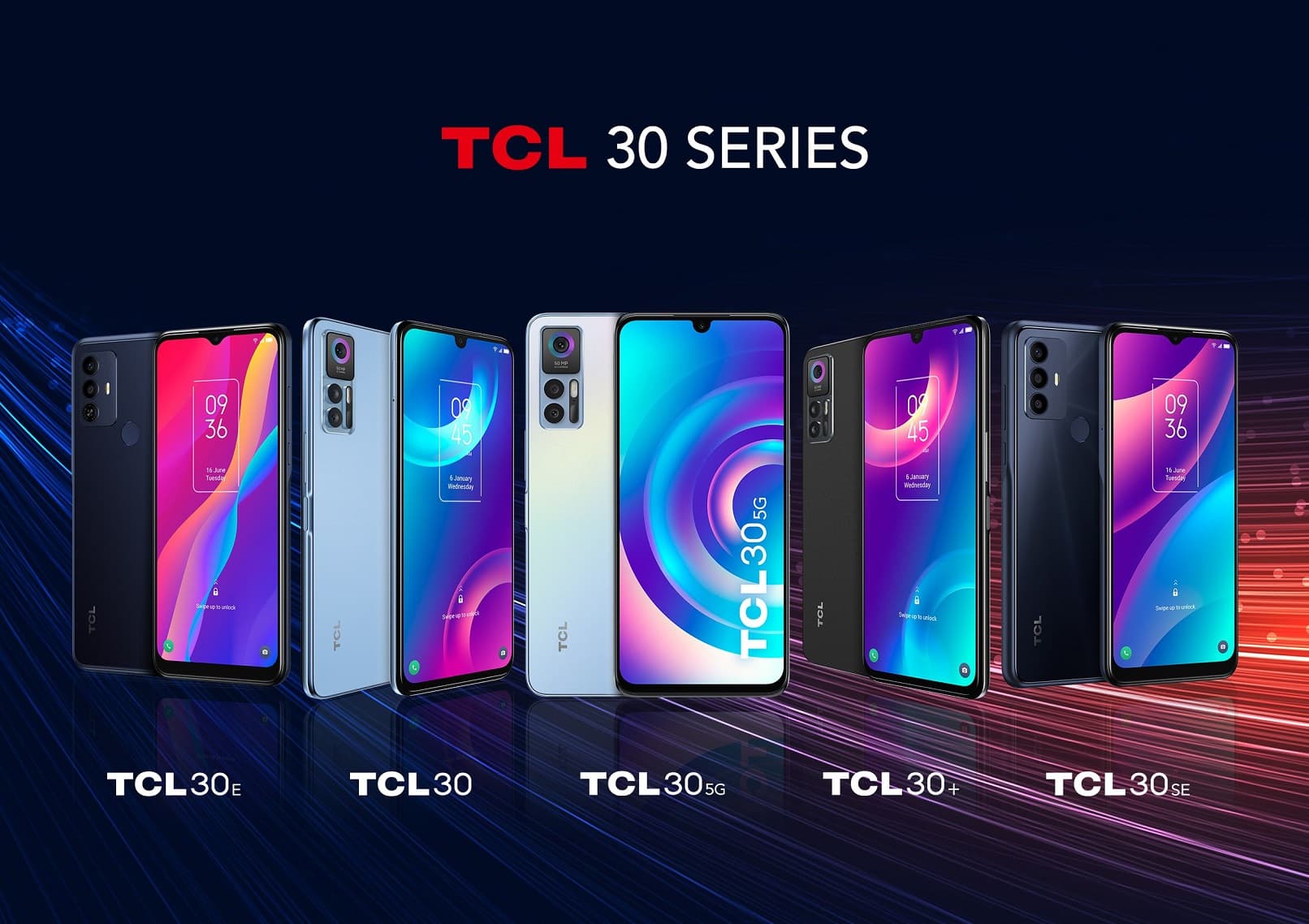 smartfony TCL 30 series