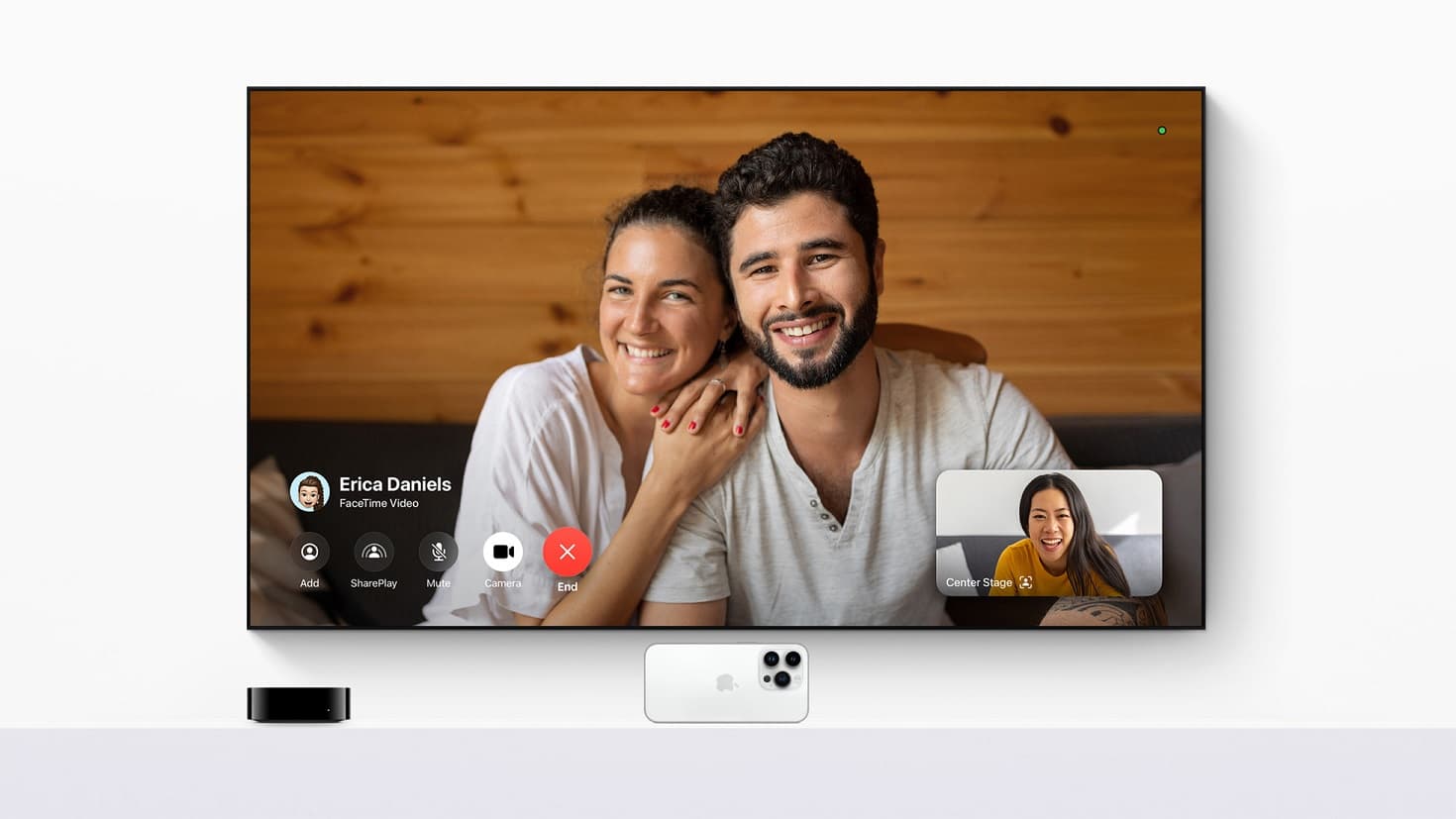 tvOS 17 Apple TV 4K FaceTime iPhone